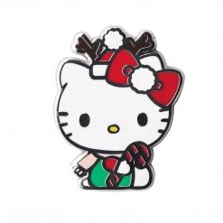 Erstwilder Hello Kitty Christmas Candy Cane Treat Enamel Pin