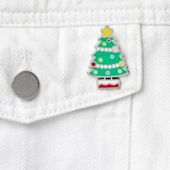 Erstwilder EVERYTHING ELSE Hello Kitty Christmas Under The Tree Enamel Pin