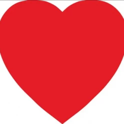 Paper House Productions Red Heart Greeting Card