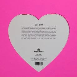 Paper House Productions Red Heart Greeting Card