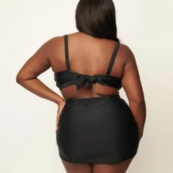 APPAREL Spiderweb Print Swim Skirt By Unique Vintage