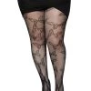 Leg Avenue Plus Size Butterfly Net Tights HOSIERY