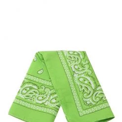 Icco Accessories Classic Bandana In Lime Green