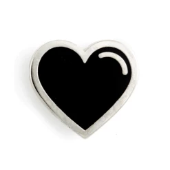 These Are Things Black Heart Enamel Pin EVERYTHING ELSE
