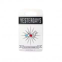 Yesterdays 3D Glasses Enamel Pin