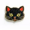 Smarty Pants Paper Co. Black Cat Enamel Pin