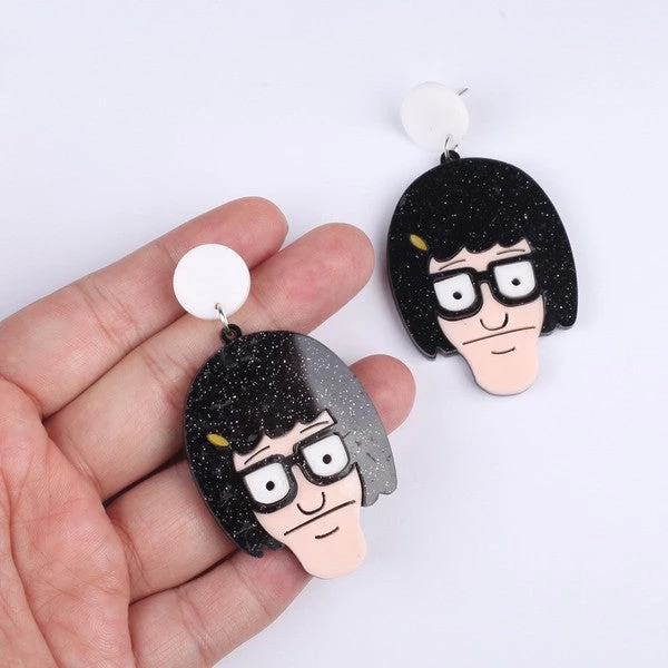 Ole Acrylic Tina Dangle Earrings 4 Ole Acrylic Tina Dangle Earrings