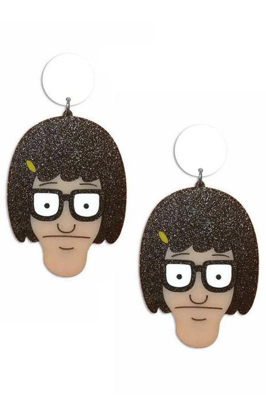 Ole Acrylic Tina Dangle Earrings 3 Ole Acrylic Tina Dangle Earrings