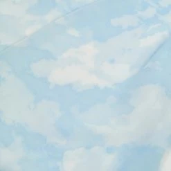 Chiffon Scarf In Cloud Print By Unique Vintage