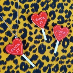 Vinca Sucker For Love Necklace