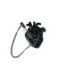 ACCESSORIES Black Stabbed Heart Brooch By Vinca