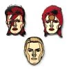 Yesterdays EVERYTHING ELSE Bowie Persona Enamel Pin Set