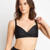Marina West Retro Swim Top In Black