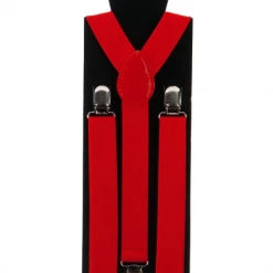 Red Apple Accessories Suspenders - Red