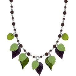 ACCESSORIES Multi Leaf Necklace By Classic Hardware