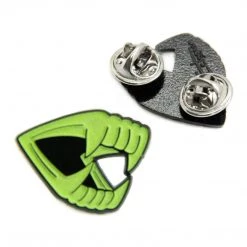 Ectogasm Vampire Teeth Collar Point Enamel Pin Set