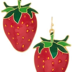 Girly Accessories NEW ARRIVALS Strawberry Dangle Earrings