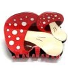 Girly Accessories Double Mushroom Hair Clip NEW ARRIVALS