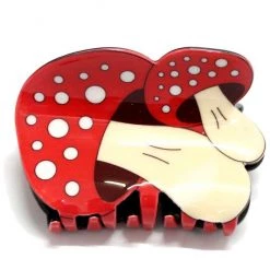 Girly Accessories Double Mushroom Hair Clip NEW ARRIVALS