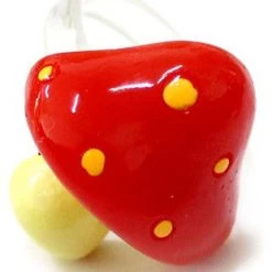 Girly Accessories Mushroom Ring