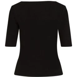 Hell Bunny APPAREL Philippa Top In Black