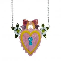 Erstwilder Cute & Spooky Collection Key To Your Heart Necklace ACCESSORIES