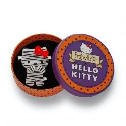 Erstwilder ACCESSORIES Hello Kitty Halloween That's A Wrap Brooch
