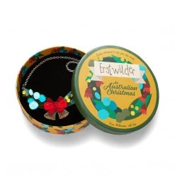 Erstwilder An Australian Christmas Collection Wreath Down Under Necklace ACCESSORIES