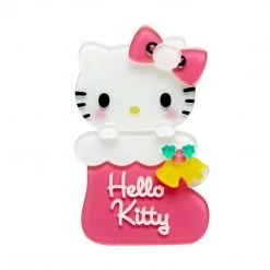 Erstwilder Hello Kitty Christmas A Kitty Christmas Brooch ACCESSORIES