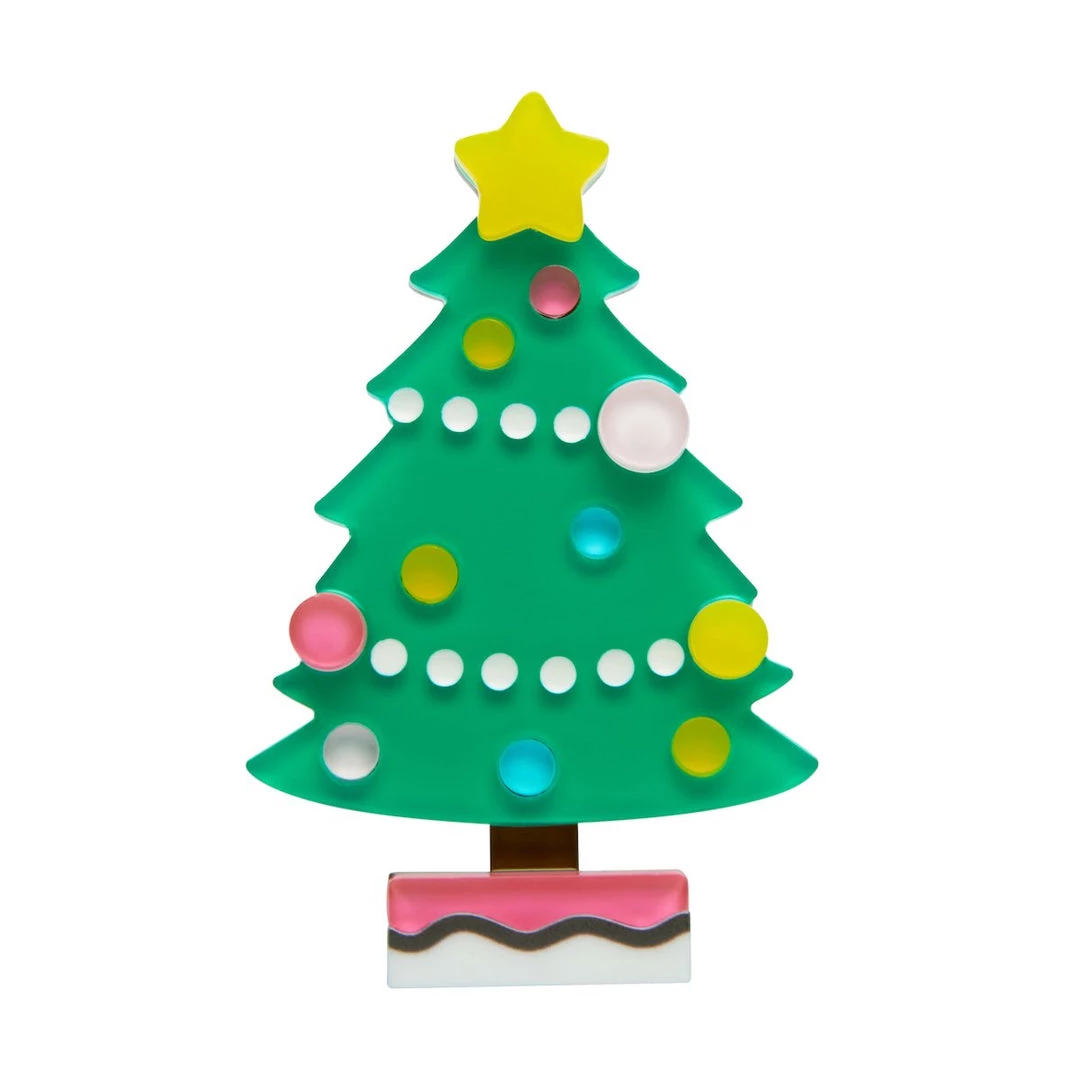 Erstwilder Hello Kitty Christmas Under The Tree Brooch ACCESSORIES 3 Erstwilder Hello Kitty Christmas Under The Tree Brooch ACCESSORIES