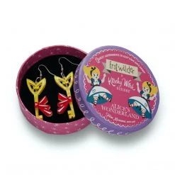Erstwilder Alice's Wonderland Collection The Golden Key Earrings