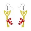 Erstwilder Alice's Wonderland Collection The Golden Key Earrings