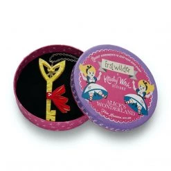 Erstwilder ACCESSORIES Alice's Wonderland Collection The Golden Key Necklace