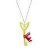 Erstwilder ACCESSORIES Alice's Wonderland Collection The Golden Key Necklace