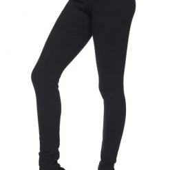 2NE1 Apparel Fleece Lined Leggings - Black