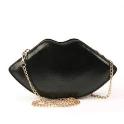 Comeco Black Lips Clutch ACCESSORIES