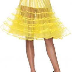 Leg Avenue APPAREL 26" Length Crinoline In Yellow