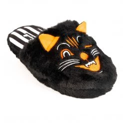 Sourpuss Clothing Jinx The Cat Slippers By Sourpuss SHOES