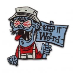 Retro-a-go-go! Weird-Ohs “Keep It Weird” Patch
