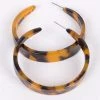 Anzell Faux Tortoiseshell Hoops ACCESSORIES