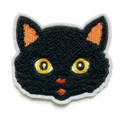 Smarty Pants Paper Co. NEW ARRIVALS Chenille Black Cat Patch