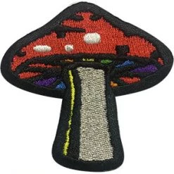 C & D Visionary Rainbow Mushroom Patch