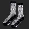 Ectogasm Sheer Ghost Unisex Crew Socks NEW ARRIVALS