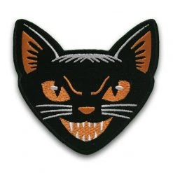 Monsterologist Black Cat Patch