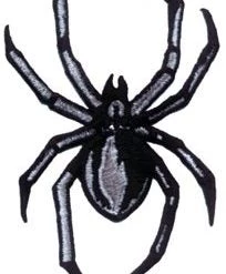 C & D Visionary Black Widow Spider Patch