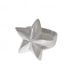Classic Hardware Sterling Silver Star Ring