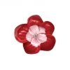 ACCESSORIES Classic Hardware Red & Pink Retrolite Flower Pin
