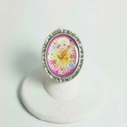 Classic Hardware ACCESSORIES Ukelele-La Victorian Oval Ring