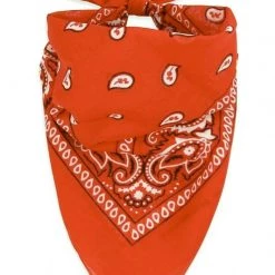 Icco Accessories Classic Bandana In Orange