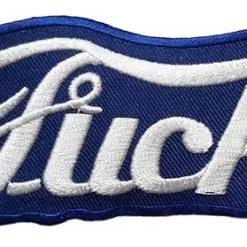 Black Ball Ford Font Fuck Patch